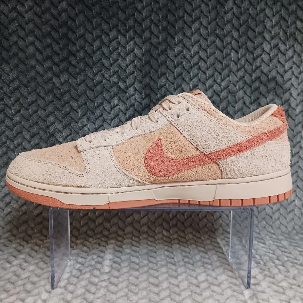 Nike Dunk Low Shimmer Amber Brown Women's Casual Sneakers Shoes Size 12.5